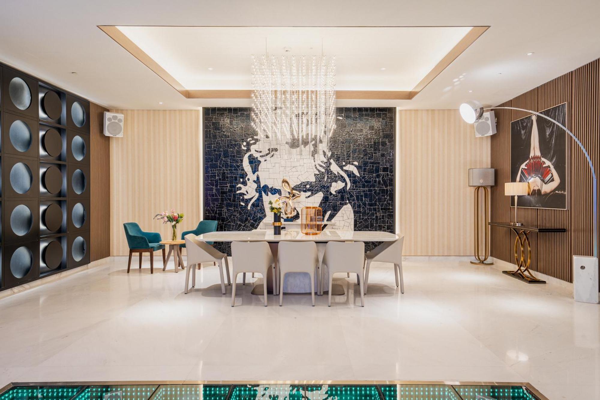 Five Luxe Hotel Dubai Luaran gambar Interior of the restaurant